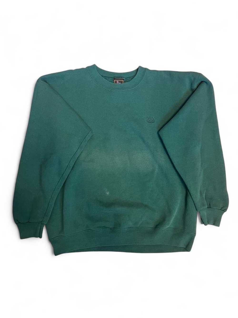 90s Green Olympics Crewneck Sweater - Classic Men's Pullover
